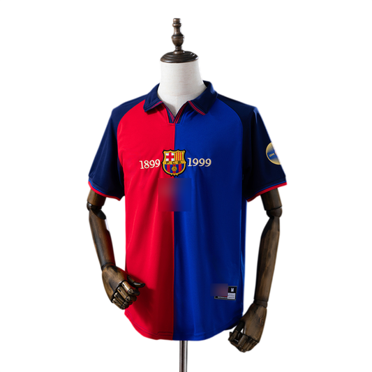 Barcelona Retro Home Shirt 100th Anniversary
