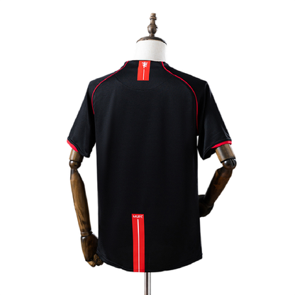 Manchester United Retro Shirt Black Kit 2007/2008