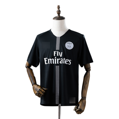 Retro Paris Saint-Germain PSG Black Kit Jersey 2018/2019