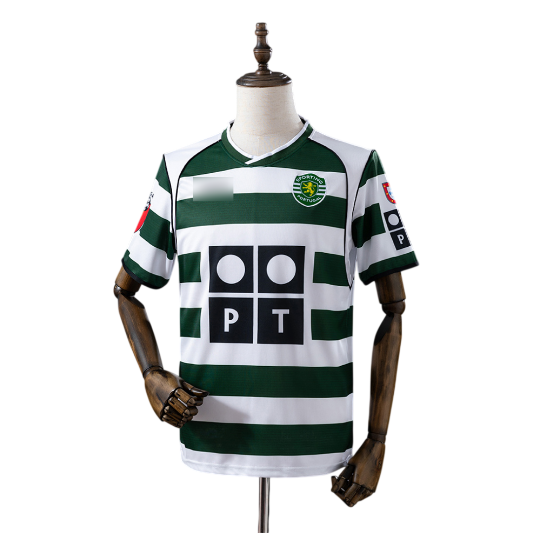 Sporting Lisbon Retro Home Shirt 2001/2002