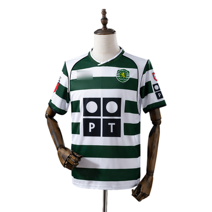 Sporting Lisbon Retro Home Shirt 2001/2002