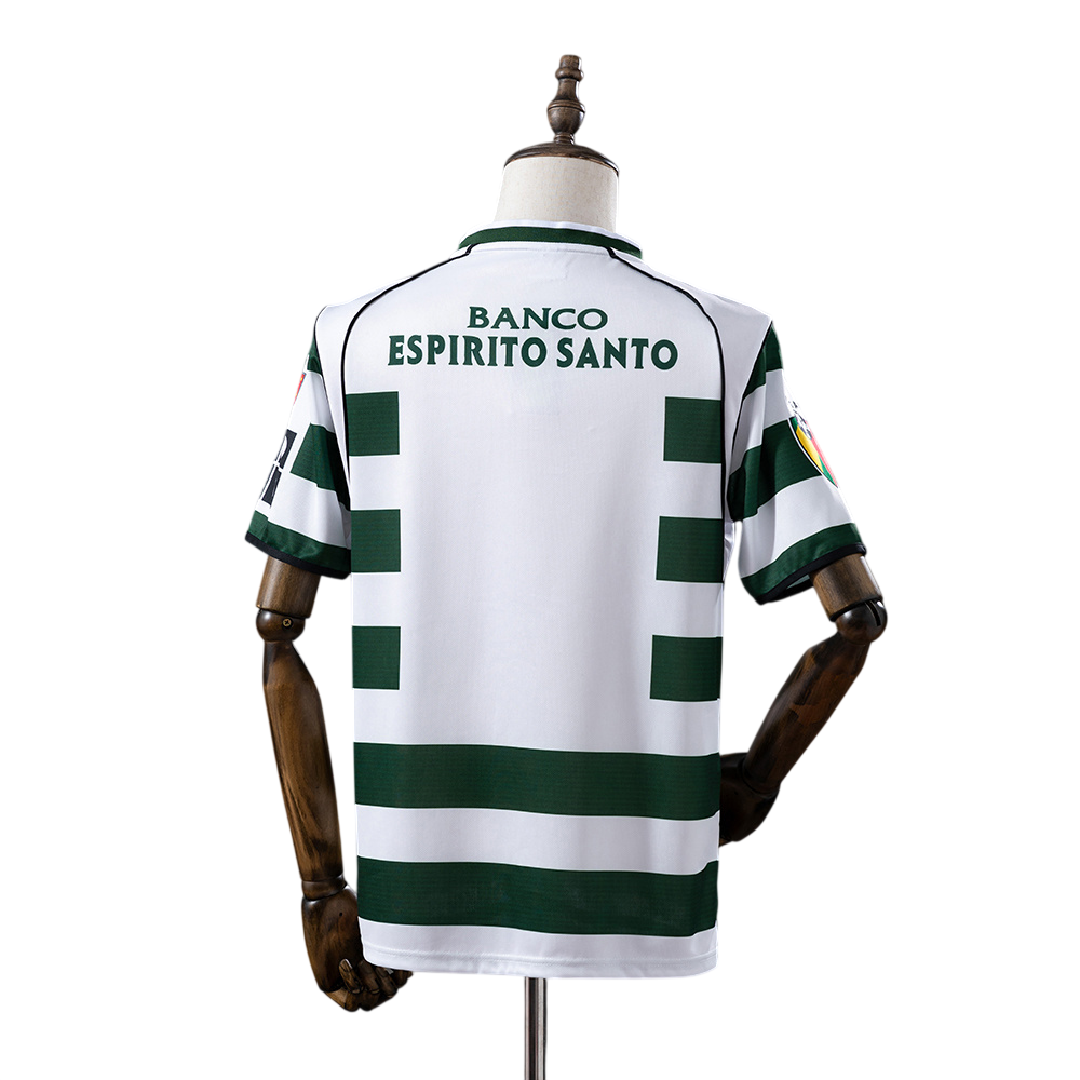 Sporting Lisbon Retro Home Shirt 2001/2002