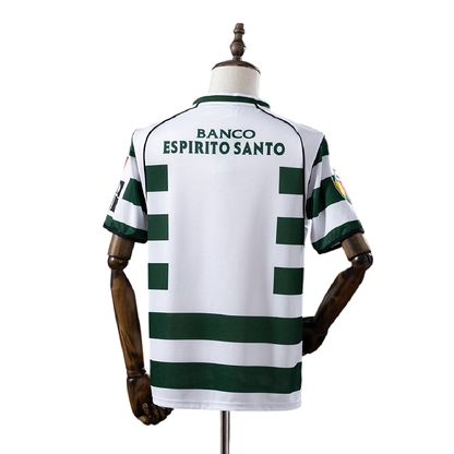Sporting Lisbon Retro Home Shirt 2001/2002