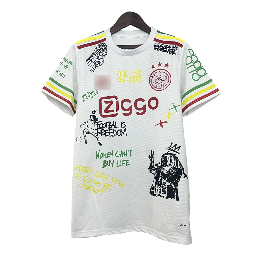 Ajax Special Edition Bob Marley Jersey 2025/2026