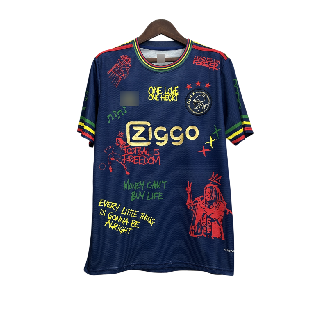 Camiseta Ajax Edición Especial Bob Marley 2025/2026
