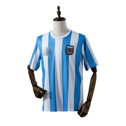 Camiseta Retro Argentina Primera Equipación 1986