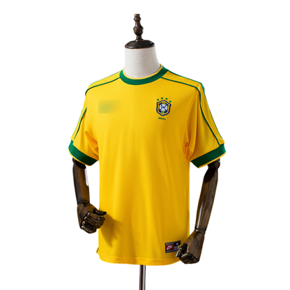 Camiseta Retro Brasil Primera Equipación 1998