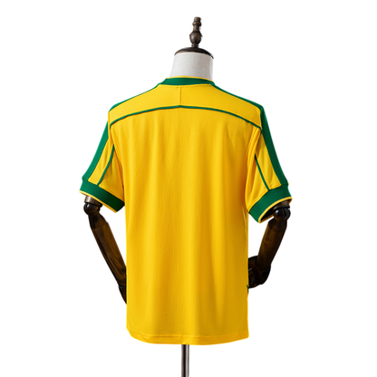 Camiseta Retro Brasil Primera Equipación 1998