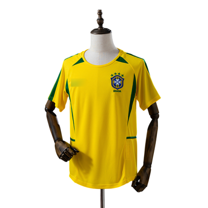 Brazil Retro Home Jersey 2002