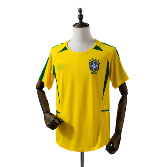 Brazil Retro Home Jersey 2002