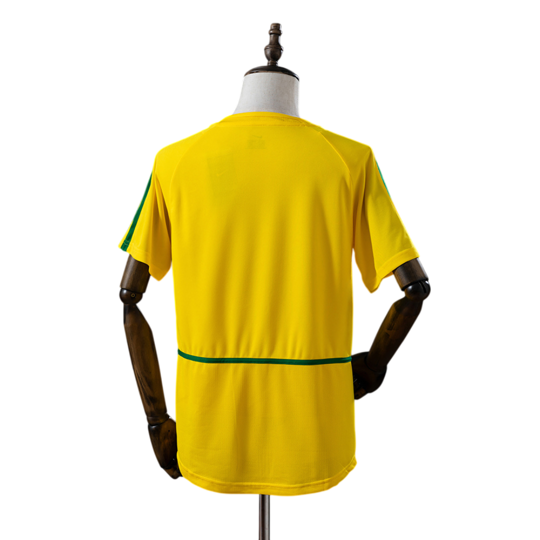 Brazil Retro Home Jersey 2002