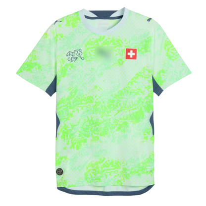 Camiseta Suiza Segunda Equipación Mundial 2026