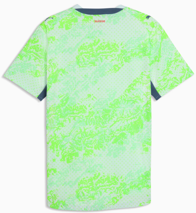 Camiseta Suiza Segunda Equipación Mundial 2026