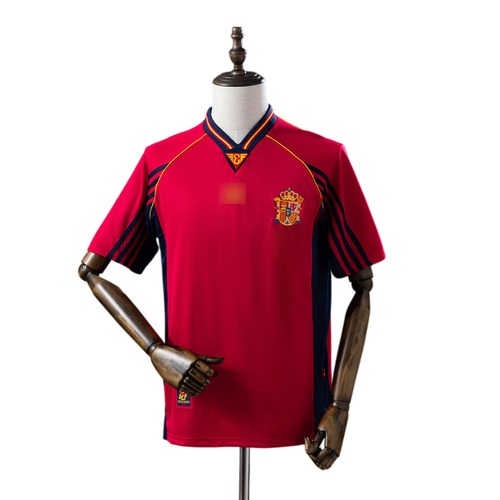 Spain Retro Home Jersey 1998