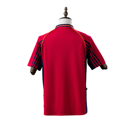 Spain Retro Home Jersey 1998