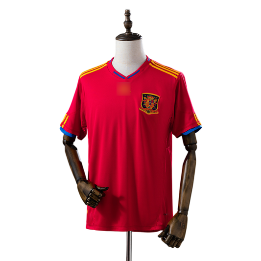 Spain Retro Home Jersey 2010