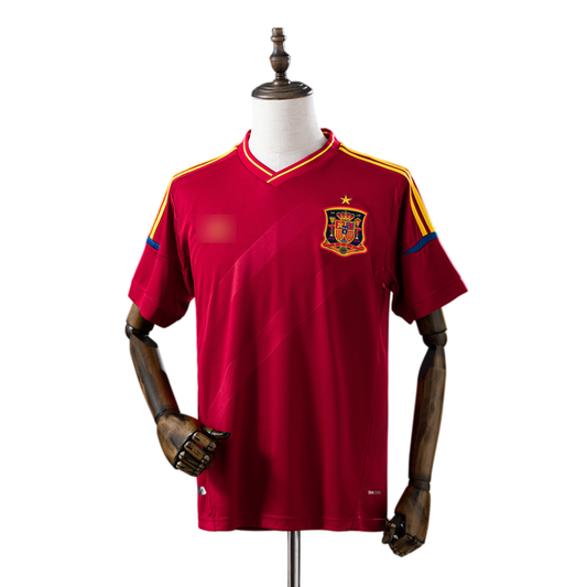 Spain Retro Home Shirt 2012