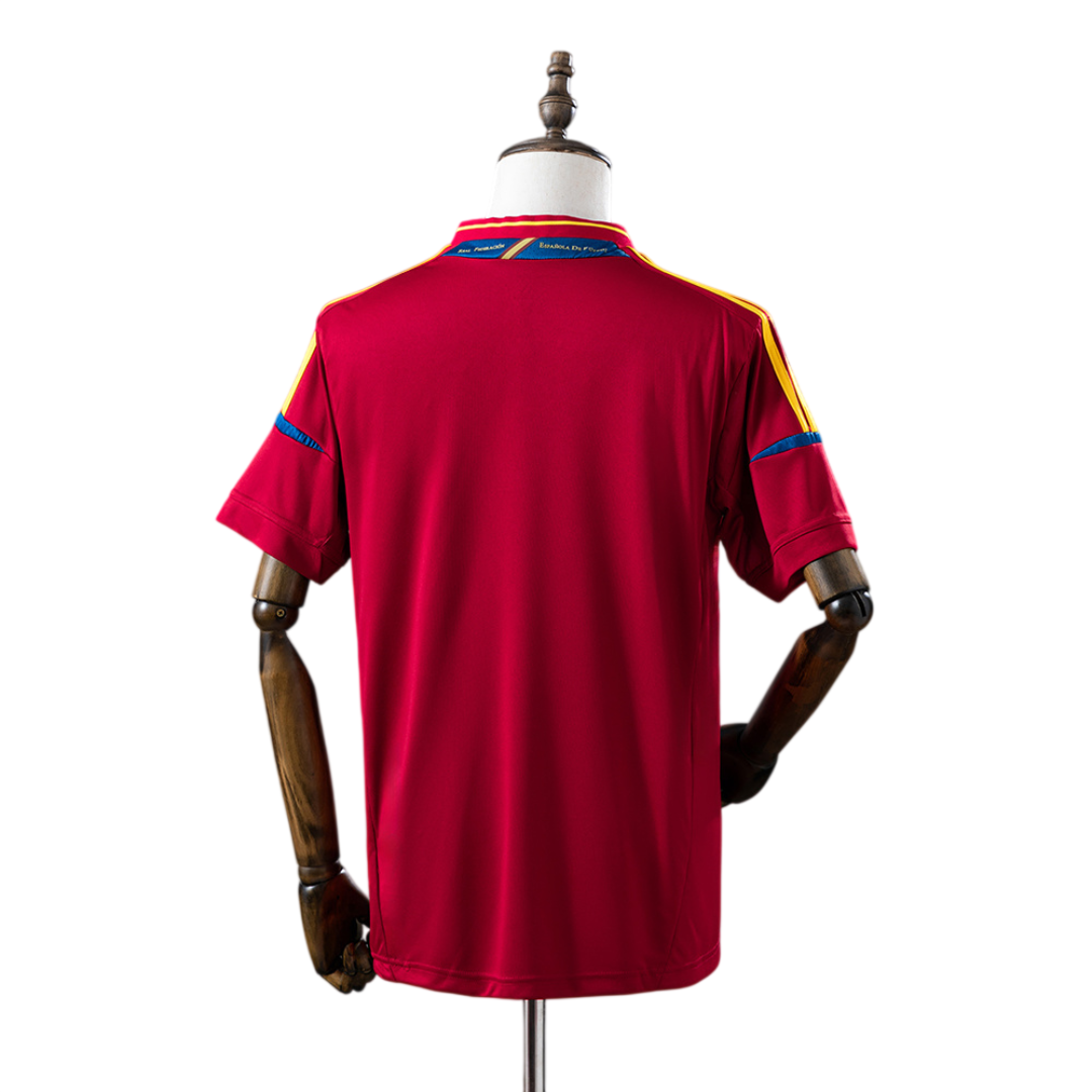 Spain Retro Home Shirt 2012