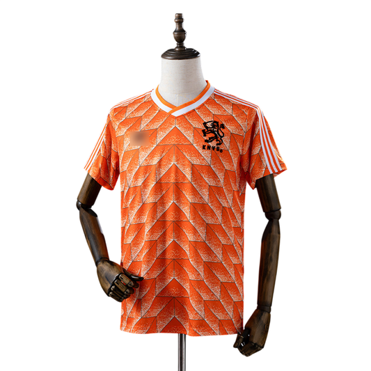 Netherlands Retro Home Jersey 1988