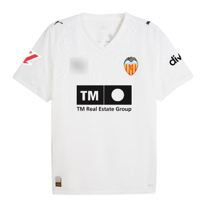 Camiseta Valencia Primera Equipación 2025/2026